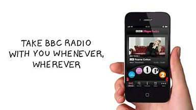 BBC iPlayer Radio on iPhone